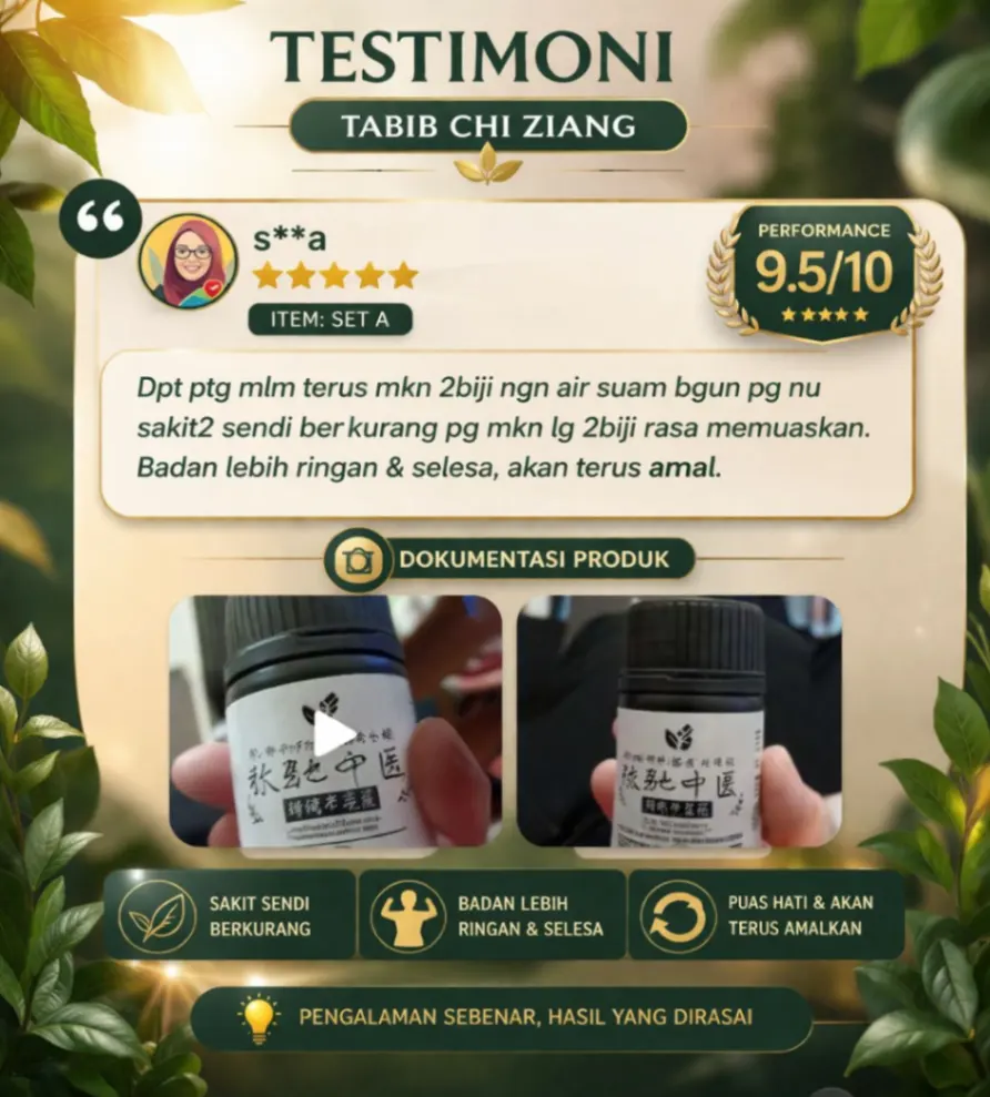 Testimoni Tabib Chi Ziang